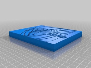 ca cube art 3d print model - Mito3D