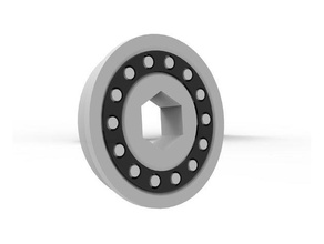 parametric sealed ball bearing engineering frc 3d print model - Mito3D