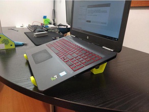 stand dizüstü bilgisayarlar kadar 17 ofis dock laptop aksesuarları monte edin dur 3d print model - Mito3D