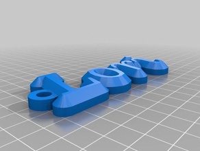 lori chaveiro organização personalizado 3d print model - Mito3D