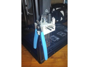 ender 5 tool holder 3d printer accessories creality upgrades 3d print model - Mito3D