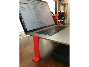 macbook pro minimal stand computer laptop 3d print model - Mito3D