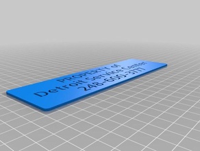 mi personalizados tof de la galería símbolos personalizada - paramétricas signos y logotipos personalizado 3d print model - Mito3D