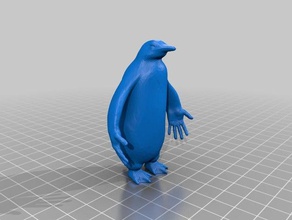 pinguino mani animali 3d print model - Mito3D