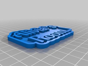 alivia keychains customized 3d print model - Mito3D