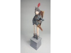 knight 3d printing statue 3d print model - Mito3D