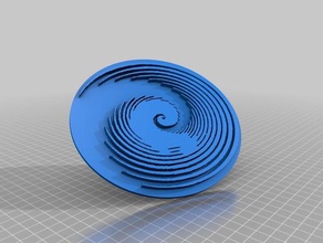 katy swirl 3d printing 3d print model - Mito3D