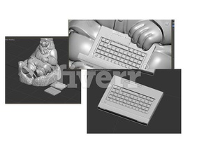 gnome-trent Kreaturen 3d print model - Mito3D