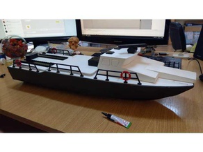 florina rc boat r c vehicles remote control waterjet 3d print model - Mito3D