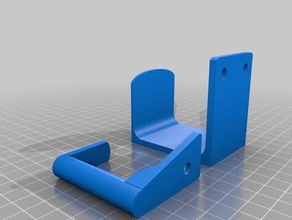airmagnum wandhalter parti softair 3d print model - Mito3D
