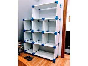 zavr - modular shelf system brave girls organization 3d print model - Mito3D