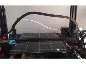 anycubic chiron eixo x cabo de rotação cadeia A impressão 3d 3d print model - Mito3D