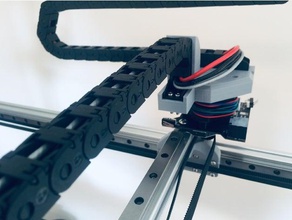 ft-6 dragchain montieren 3d-Drucker Teile folgertech ft6 3d print model - Mito3D