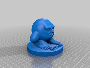 belle kirby trophée art 3d print model - Mito3D