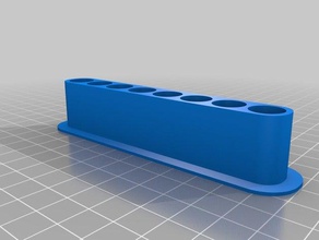 meu personalizados tubo eppendorf titular de aprendizagem personalizado 3d print model - Mito3D