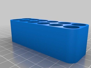 meu personalizados tubo eppendorf titular de aprendizagem personalizado 3d print model - Mito3D