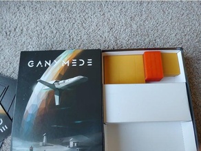 ganymede board game organizer Brettspiel ist Veranstalter 3d print model - Mito3D