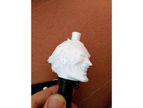 shisha mouth tip joker head mouthpiece 3d print model - Mito3D