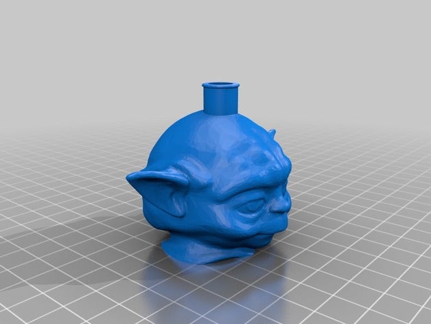 yoda shisha-Mund-Tipp shisha 3D print model - Mito3D