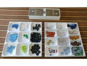 sömürge Alacakaranlık Organizatör gmt oyunları oyuncak & oyun aksesuarları 3d print model - Mito3D