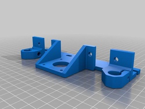 hevo easy align z bracket setup cr10s heated bed 3d printer parts hypercube evo evolution 3d print model - Mito3D