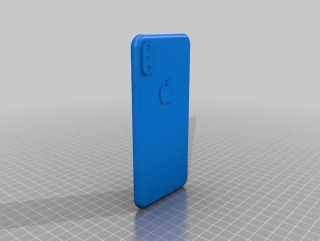 iphone x La impresión en 3d 3D print model - Mito3D