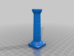 général piliers remix bâtiments et structures 3d print model - Mito3D