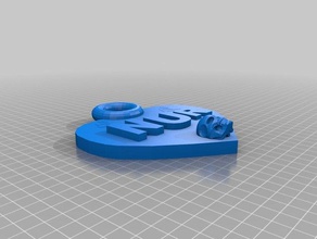 llavero nur A impressão 3d 3d print model - Mito3D