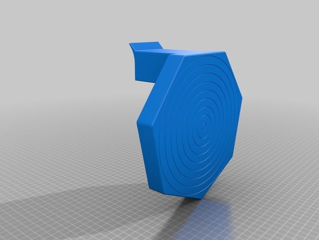 7 facce vassoio integrato dadi torre i 3D print model - Mito3D