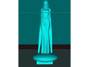 padre menina pessoas escuro sacerdote dlp dnd em miniatura fdm a figura garota humanos miniaturas modelo rpg escultura sla sls tampo de mesa 3d print model - Mito3D
