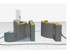 garmin montana 600 manillar titular los gadgets 3d print model - Mito3D
