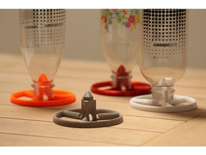 sodastream garrafa secador de empilhável cozinha e sala jantar 3d print model - Mito3D