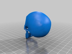 skull 3d printing 3d print model - Mito3D