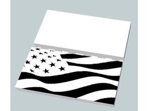 el cuadro bandera de los estados unidos signos y logotipos la marina 3d print model - Mito3D