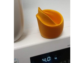 non dripping detergent dosing cup household dose laundry 3d print model - Mito3D