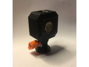 lume cube d'air gopro cadre de la caméra montage 3d print model - Mito3D