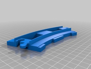 duplo pista brinquedo & acessórios para jogos 3d print model - Mito3D