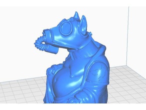 war dog buddha canine collection - sort sculptures remix 3d print model - Mito3D