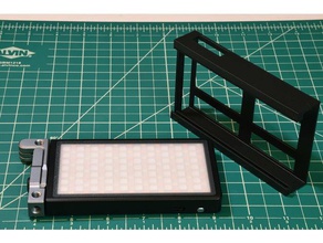 boling p1 vlogger luce modificatore la fotocamera bolingp1 bl-p1 a led 3d print model - Mito3D