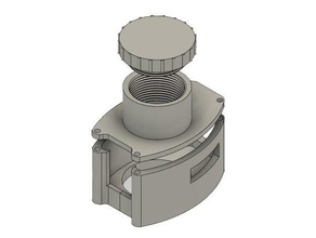 shapeoko 3 do eixo de montagem dewalt dwe6421 sander máquinas-ferramentas lixadeira orbital 3d print model - Mito3D