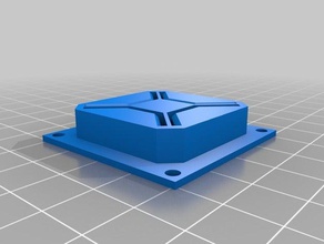 replicator 2 button pad 3d-Drucker Teile 3d print model - Mito3D
