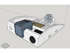 ala volante back pack pod La stampa 3d 3d print model - Mito3D