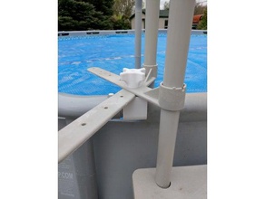 i-a etapa de entrada pool montagem bestway intex armação aço piscinas exterior e jardim eu passo piscina istep escada monte a 3d print model - Mito3D