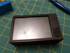raspi + 35 inch screen case diy kedei raspberry pi touchscreen 3d print model - Mito3D