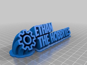 ethan office kundengebundene 3d print model - Mito3D