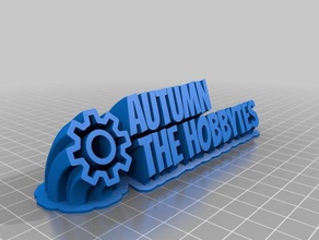 autumn2 bureau de personnalisé 3d print model - Mito3D