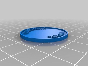 torino sikke ve rozetleri özelleştirilmiş 3d print model - Mito3D