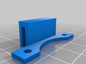 solidoodle press door fan mount 3d printer accessories 3d print model - Mito3D