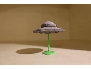 haunebu ufo Fahrzeuge ii der Miniatur Modell ufo-Modell 3d print model - Mito3D