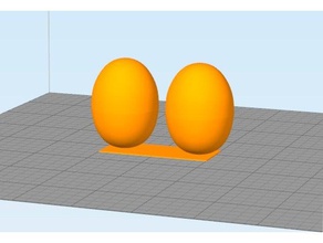 dove fake egg pets 3d printer printing am8 bird chicken eggs pet 3d print model - Mito3D